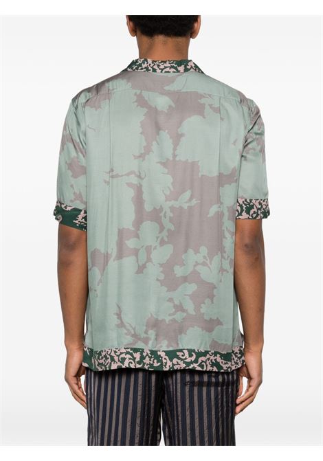 01310-carltone 3084 shirt man petrol DRIES VAN NOTEN | 261-020742-3082508